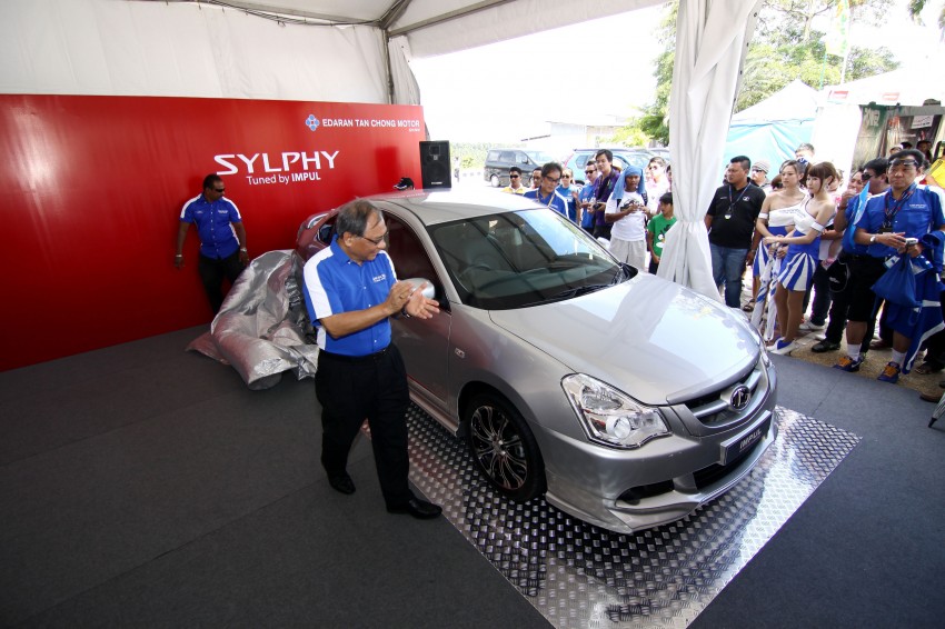 Nissan Sylphy and Livina X-Gear Tuned by Impul unveiled at Super GT Round 3 in SIC 112011