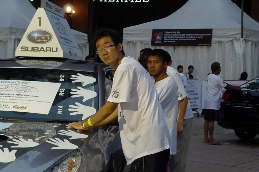 MediaCorp Subaru Impreza WRX Challenge 2011: Only six still standing, last Malaysian dropped out this morning 75104