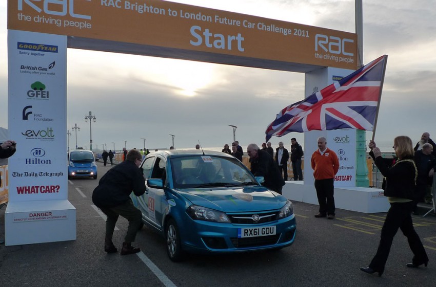 RAC Future Car Challenge Brighton to London: Proton wins two awards, Gordon Murray T.27 is overall winner 87874