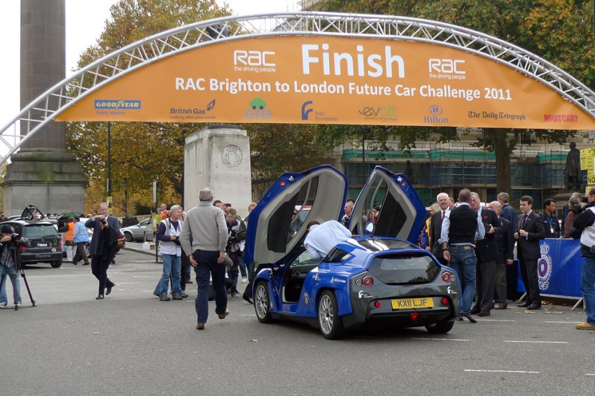 RAC Future Car Challenge Brighton to London: Proton wins two awards, Gordon Murray T.27 is overall winner 87882