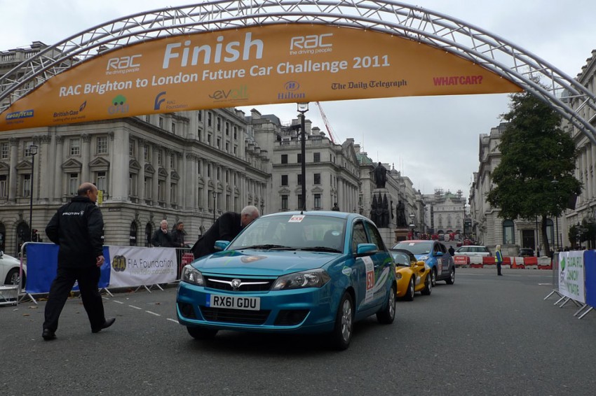 RAC Future Car Challenge Brighton to London: Proton wins two awards, Gordon Murray T.27 is overall winner 87888