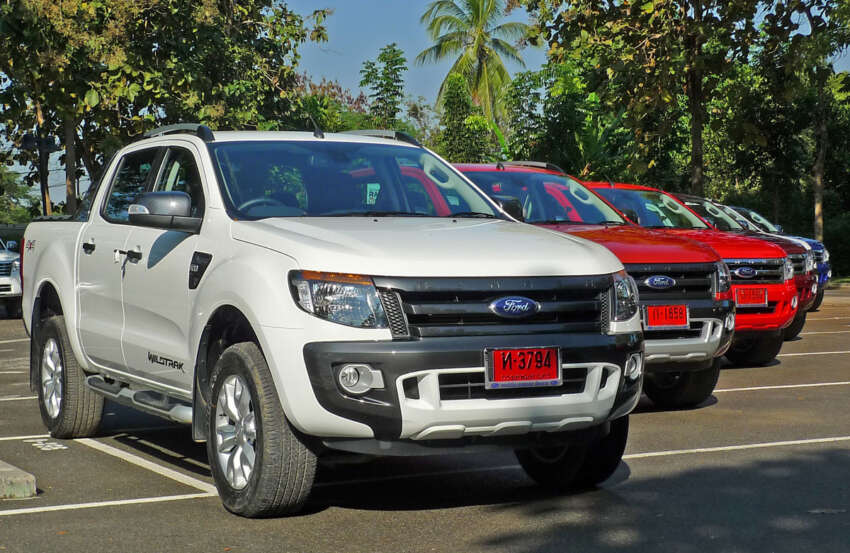 New Ford Ranger T6 Test Drive Report from Chiang Rai 77520