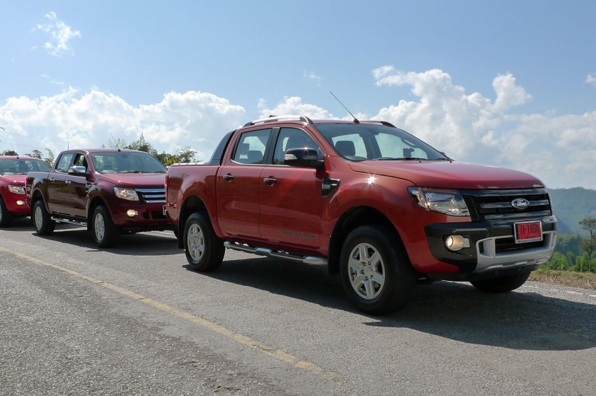 New Ford Ranger T6 Test Drive Report from Chiang Rai 77532