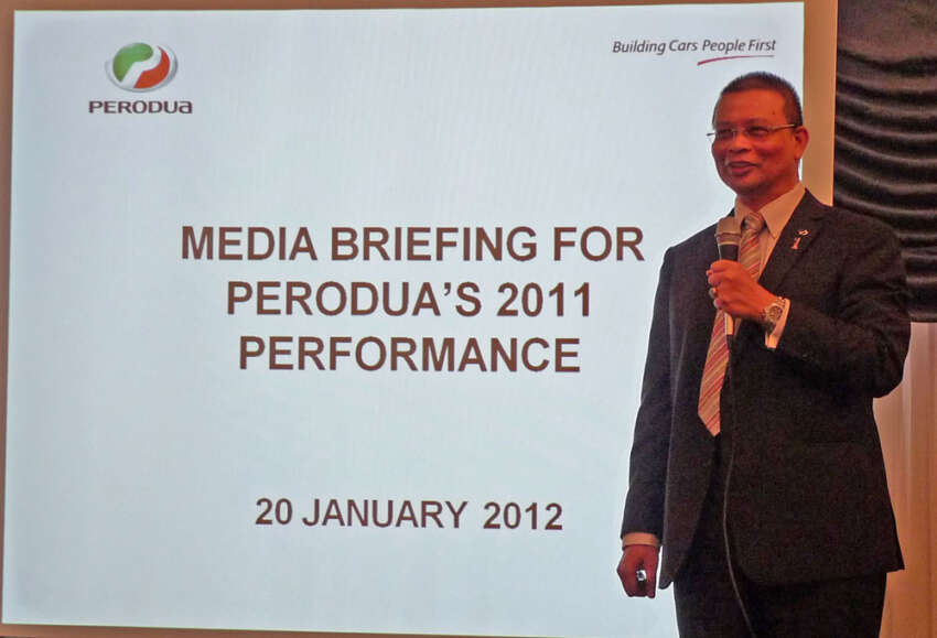 Perodua sold 180k cars in 2011, takes 30% market share 84798