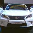 Lexus RX facelift arrives – four in all, RM356k to RM525k
