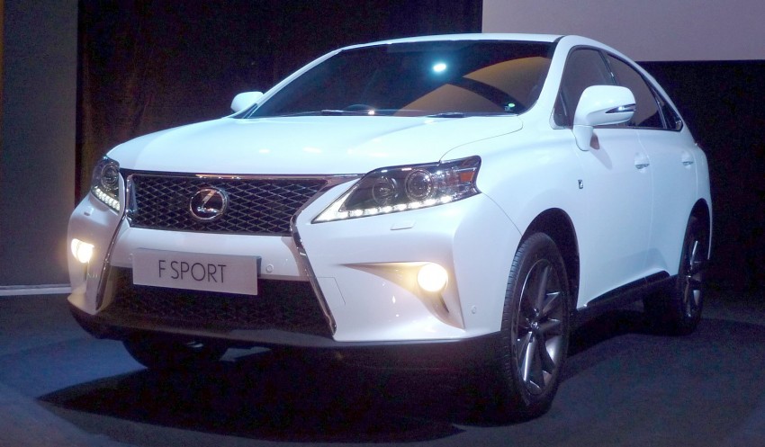 Lexus RX facelift arrives – four in all, RM356k to RM525k 105533