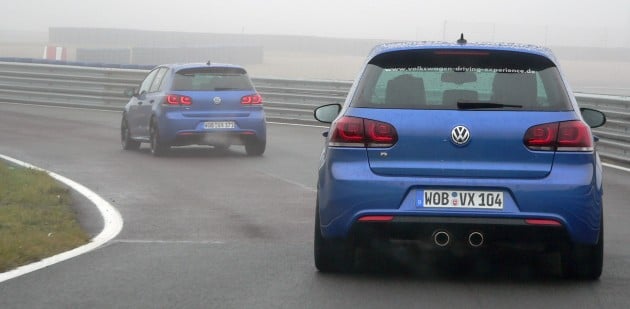 Volkswagen Golf R and Scirocco R siblings sampled