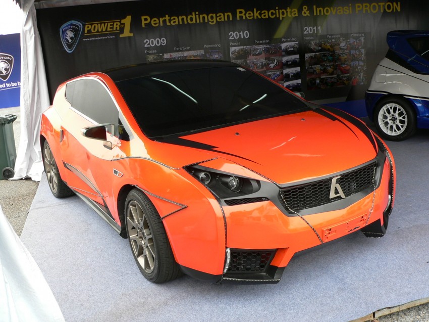 Proton Invention and Innovation cars at Power of 1 event 93273