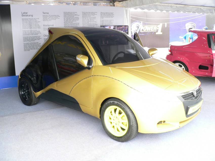 Proton Invention and Innovation cars at Power of 1 event 93275