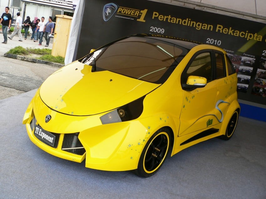 Proton Invention and Innovation cars at Power of 1 event 93288