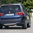 BMW X3 xDrive20i – the petrol variant arrives, RM359k