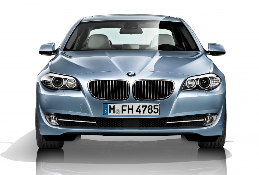 BMW ActiveHybrid 5: inline-6 turbo with an electric motor 70991