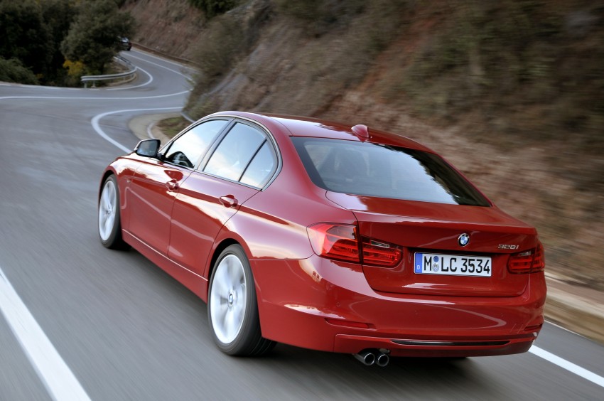 DRIVEN: BMW F30 3 Series – 320d diesel and new four-cylinder turbo 328i sampled in Spain! 86120
