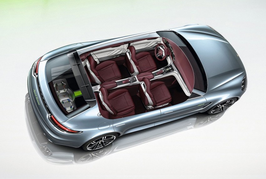 Paris 2012: Porsche Panamera Sport Turismo concept car previews future shooting brake variant 133398