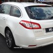 Peugeot 508 GT wagon with Malaysian plates spotted!