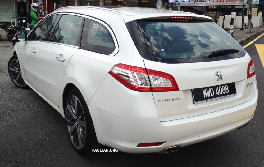 Peugeot 508 GT wagon with Malaysian plates spotted! 87583