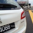 Peugeot 508 GT wagon with Malaysian plates spotted!