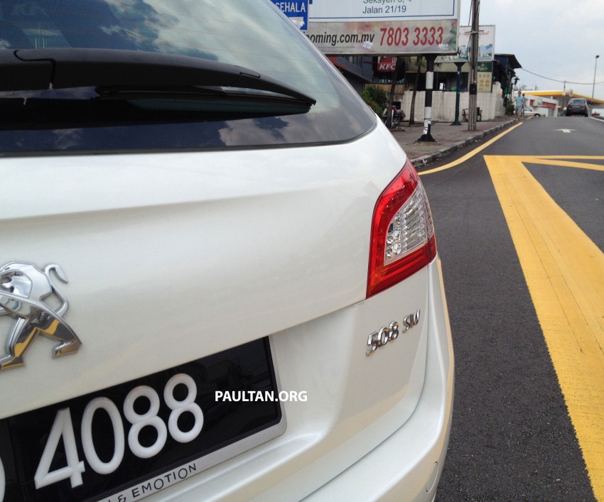 Peugeot 508 GT wagon with Malaysian plates spotted! 87582