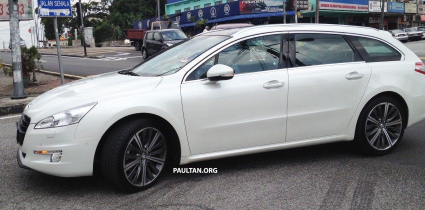 Peugeot 508 GT wagon with Malaysian plates spotted! 87581