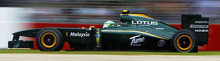 Mixed feelings for Lotus Racing at the Australian GP
