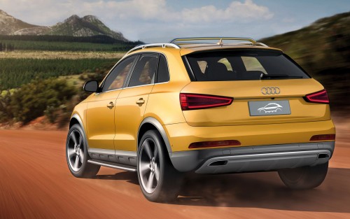 Audi Q3 jinlong yufeng concept SUV rolls out in Beijing