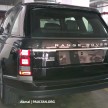 New Range Rover L405 sighted at JPJ Putrajaya