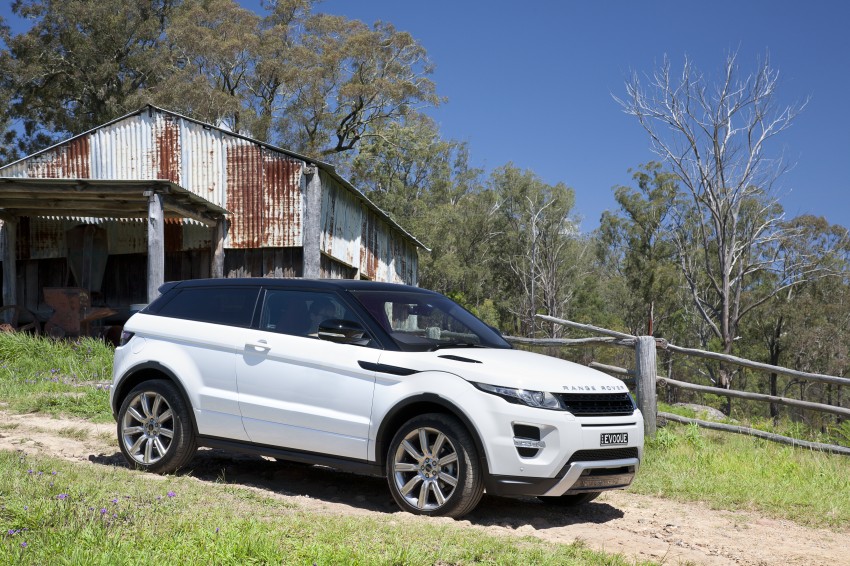 Range Rover Evoque Test Drive Review in Sydney 77269