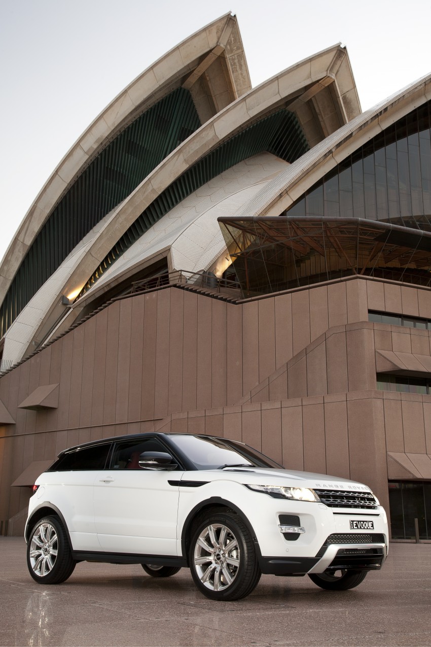 Range Rover Evoque Test Drive Review in Sydney 77238