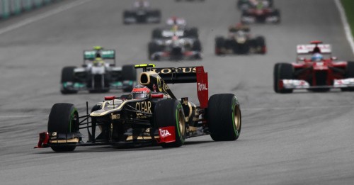 Lotus F1 Team: Kimi secures 5th, Romain gets another DNF