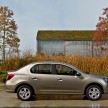 Renault Symbol – Dacia Logan with a Renault symbol