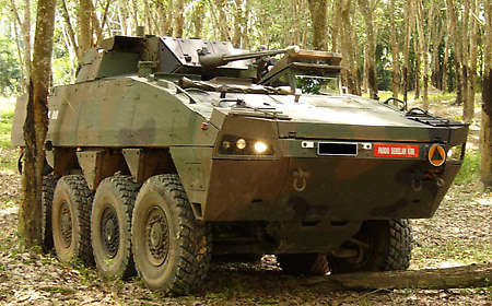Latest model from Naza: Rosomak 8X8 armoured vehicle!