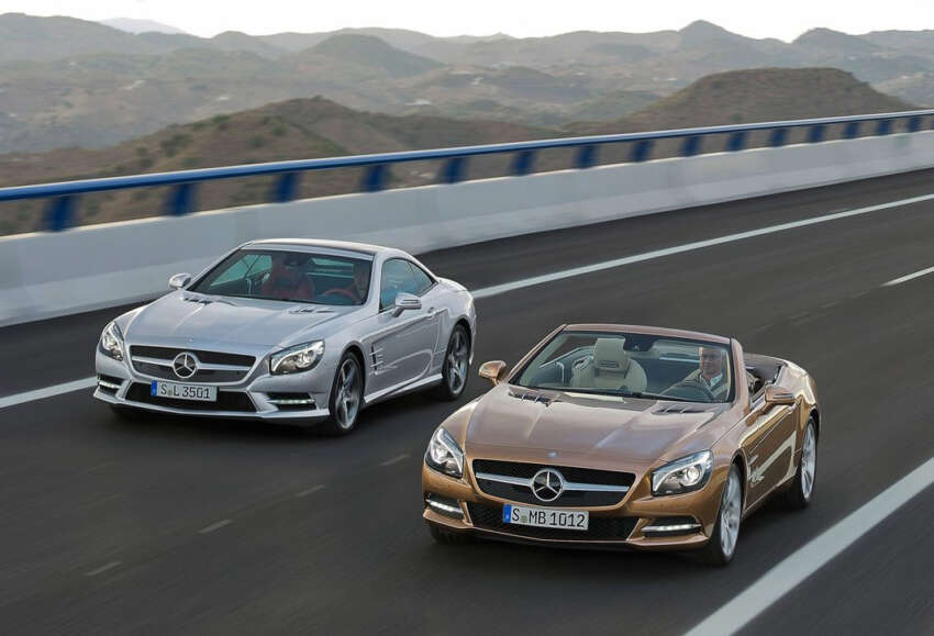 All-new sixth-gen Mercedes-Benz SL officially revealed 80283
