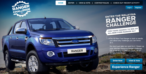 Join the Malaysia Ranger Challenge to win yourself your very own all-new Ranger XLT 2.2L Manual!