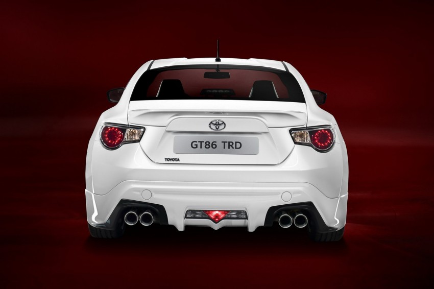 TRD Performance Line accessories for the Toyota 86 134422