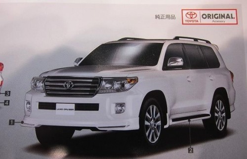 2012 Toyota Land Cruiser’s brochure leaked online