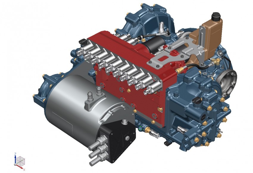 Xtrac develops hybrid AMT gearbox for supercars 144427