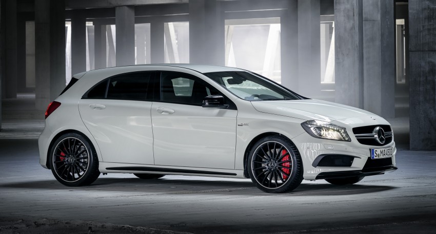 Mercedes-Benz A 45 AMG: 360hp, 450Nm range-topper 154453