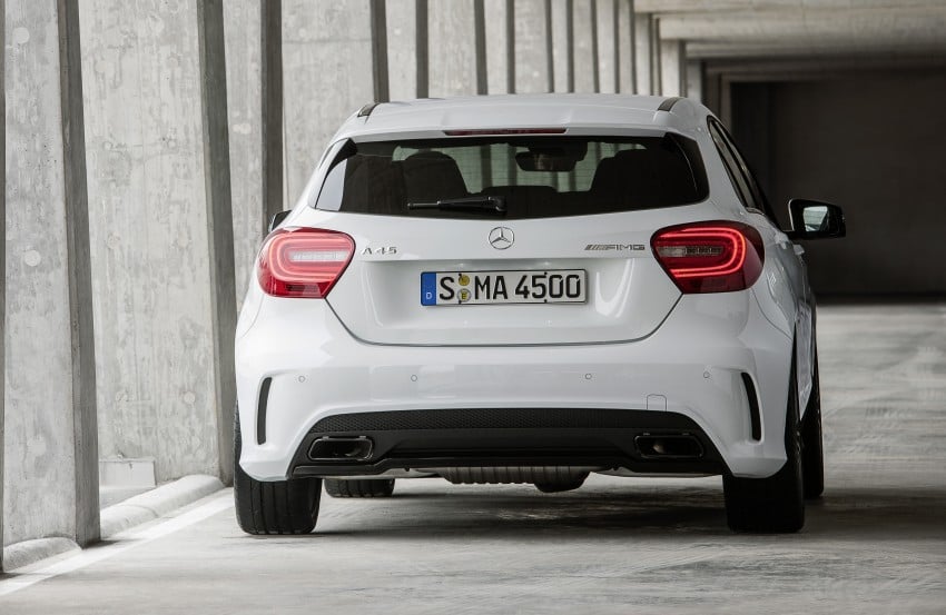 Mercedes-Benz A 45 AMG: 360hp, 450Nm range-topper 154442