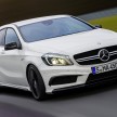 Mercedes-Benz A 45 AMG: 360hp, 450Nm range-topper