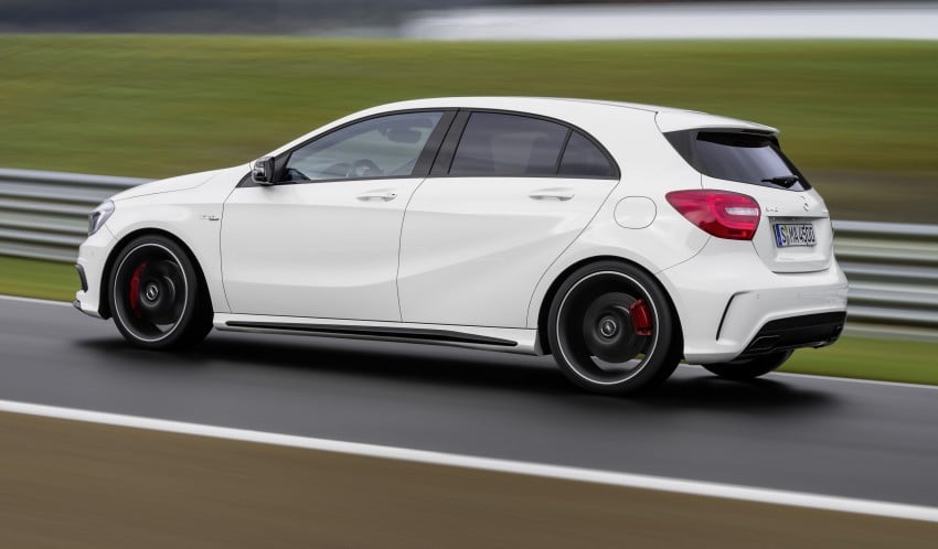 Mercedes-Benz A 45 AMG: 360hp, 450Nm range-topper 154434