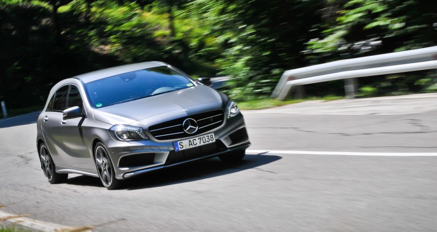 DRIVEN: W176 Mercedes-Benz A-Class – we sample the A200, A250 and A250 Sport in Slovenia 121674