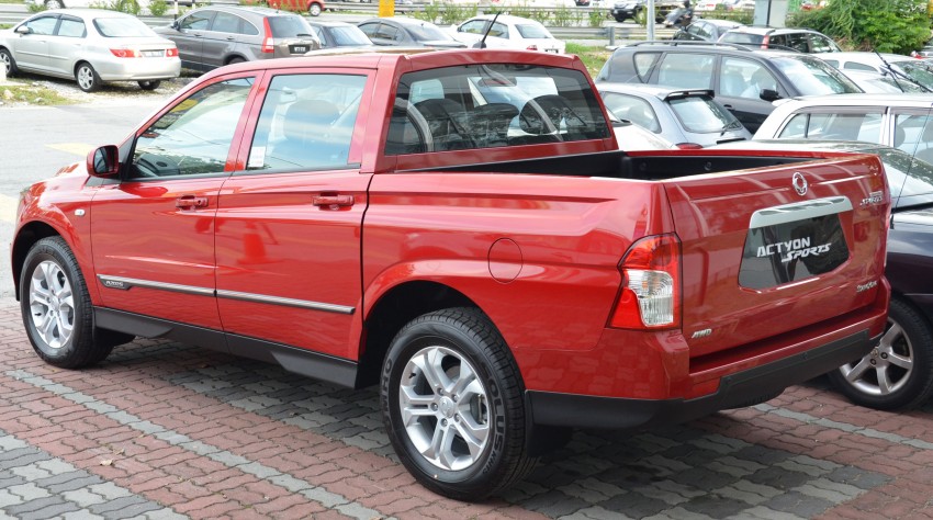 SsangYong Actyon Sports pickup and Actyon SUV facelifts launched, RM86k to RM129k 129404
