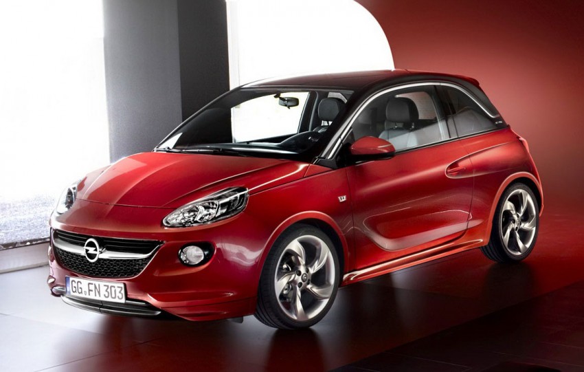 Opel Adam city car revealed ahead of Paris debut 117166