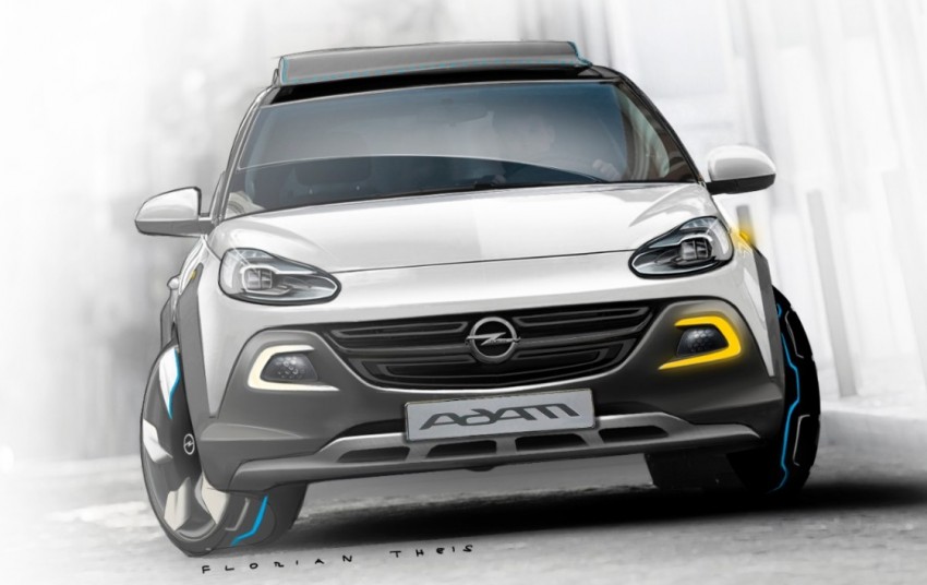 Opel Adam Rocks Concept – the open-air crossover 155848