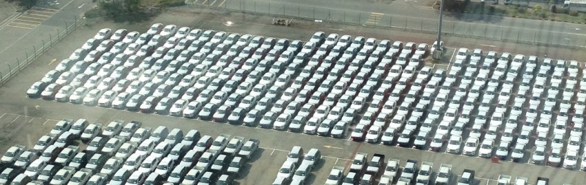 Mazda 6: Shipment of sedan, estate seen at Westport 150312