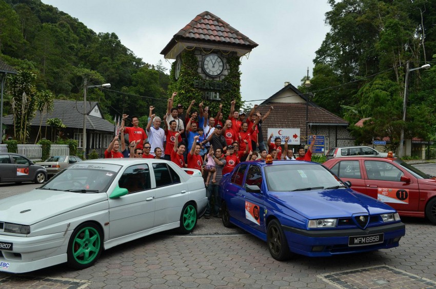 Alfa 155 celebrates 20th anniversary with SDAC, AROCKV 107154