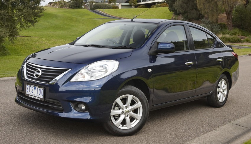 Nissan Almera debuts in Australia; identical drivetrain figures to Malaysia – a hint of what to expect then? 127123
