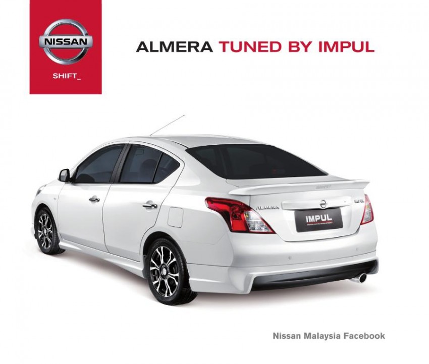 Nissan Almera with Impul bodykit to join the range 136125