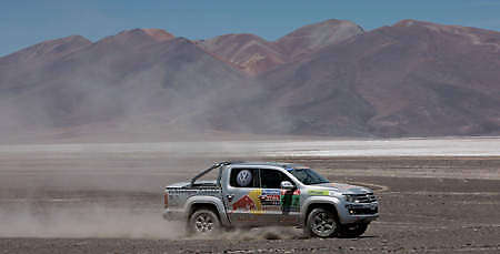 VW Amarok proves itself at the Dakar Rally