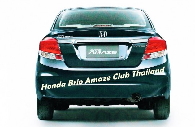 Honda Brio Amaze – new photos of sedan emerge